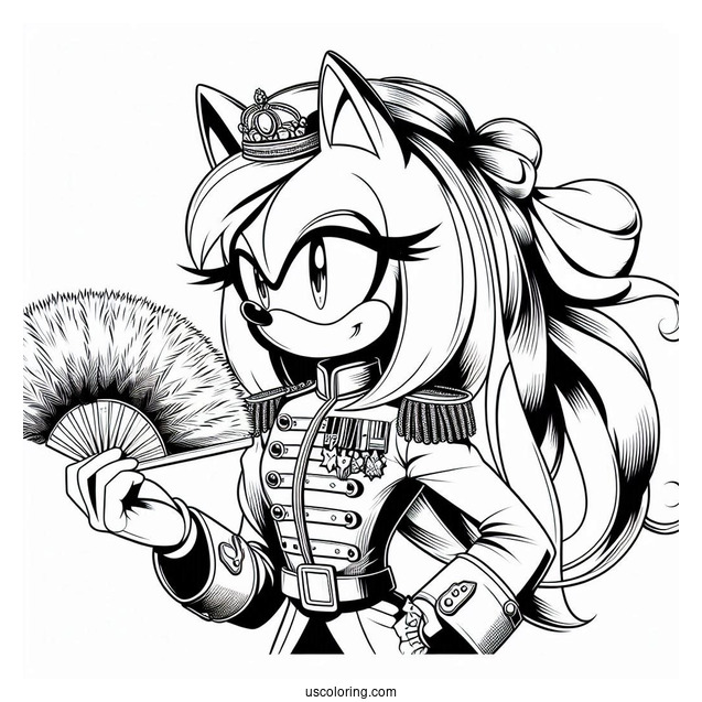 Antoine D_Coolette In Old Royal Army Uniform