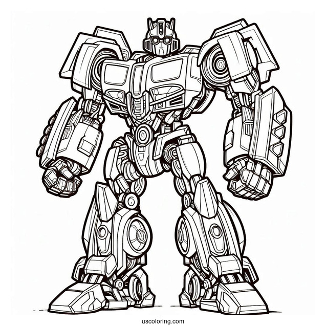Bumblebee Transformer Robot To Color