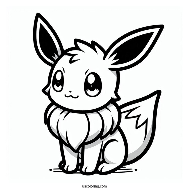 Cute Eevee Pokemon