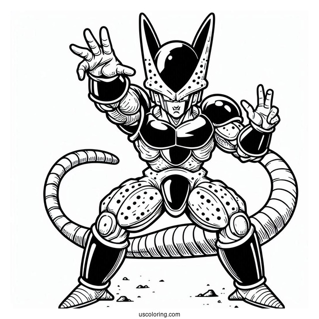 Cell Villain From Dragon Ball Z