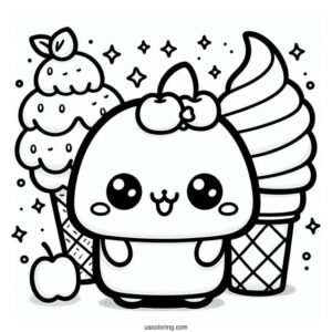 Maya The Ice Cream Squishmallow