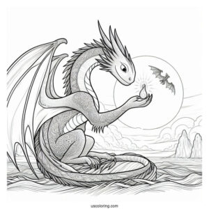 Detailed Raya And The Last Dragon Sisu Coloring Page