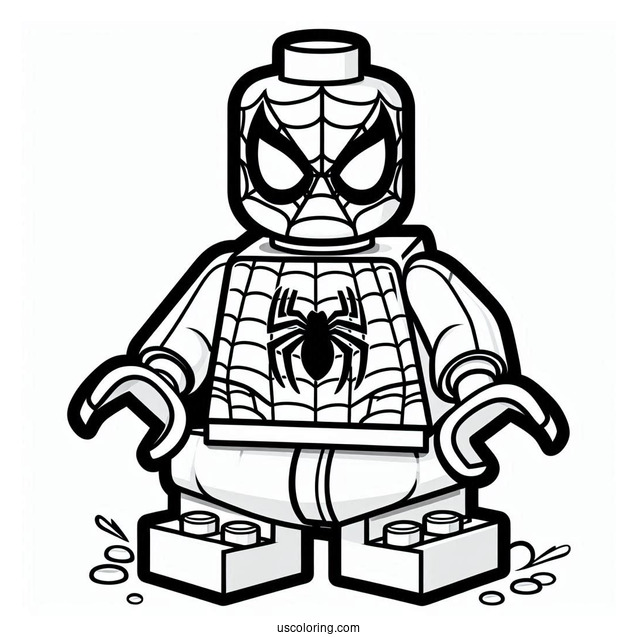 Easy Lego Spider-Man For Preschoolers