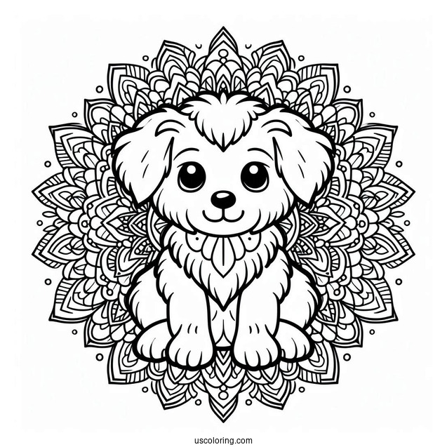 Puppy Mandala