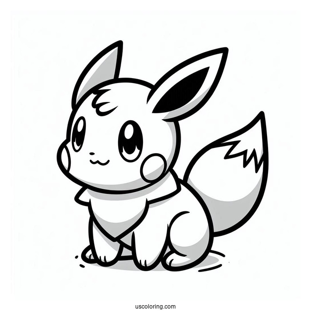 Pokemon Coloring Sheet