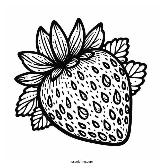 Strawberry With Seeds
