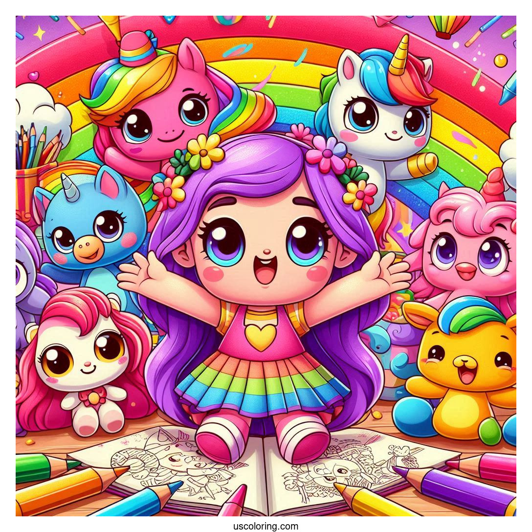 Sanrio Coloring Pages Featured Image