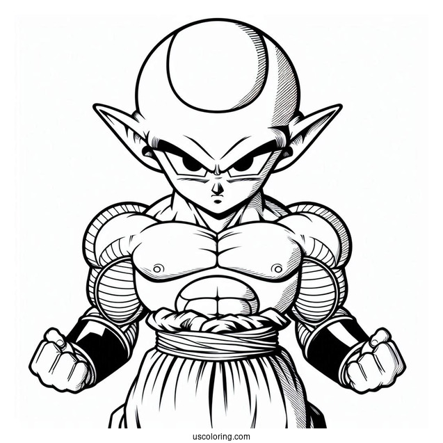 Piccolo Character Coloring Page