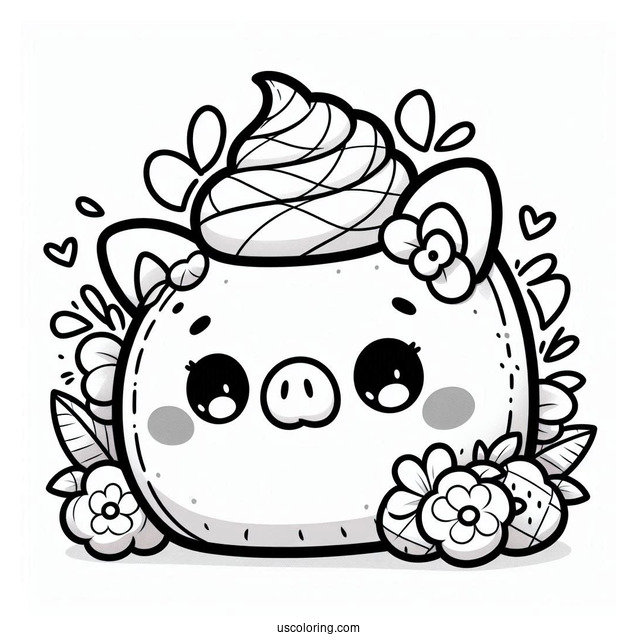 Rosie The Pig Squishmallow