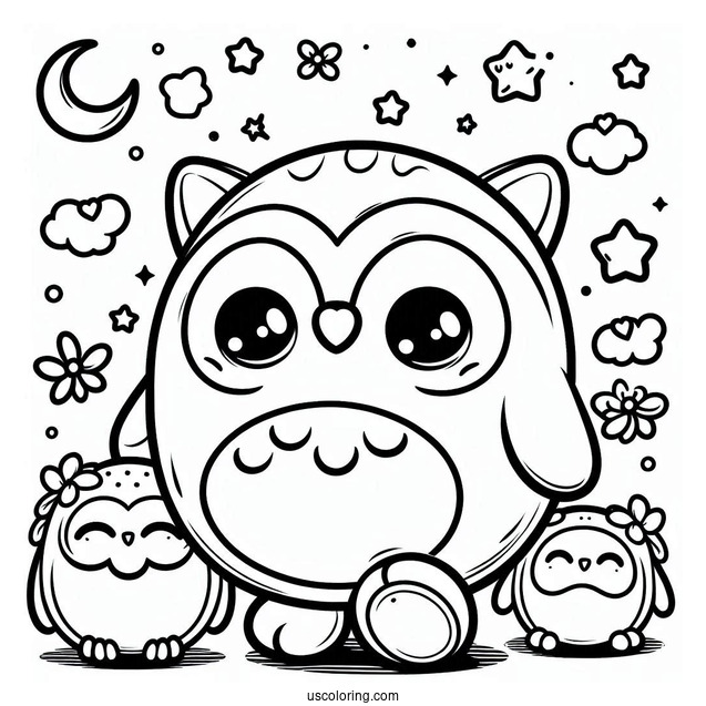 Winston The Owl Squishmallow