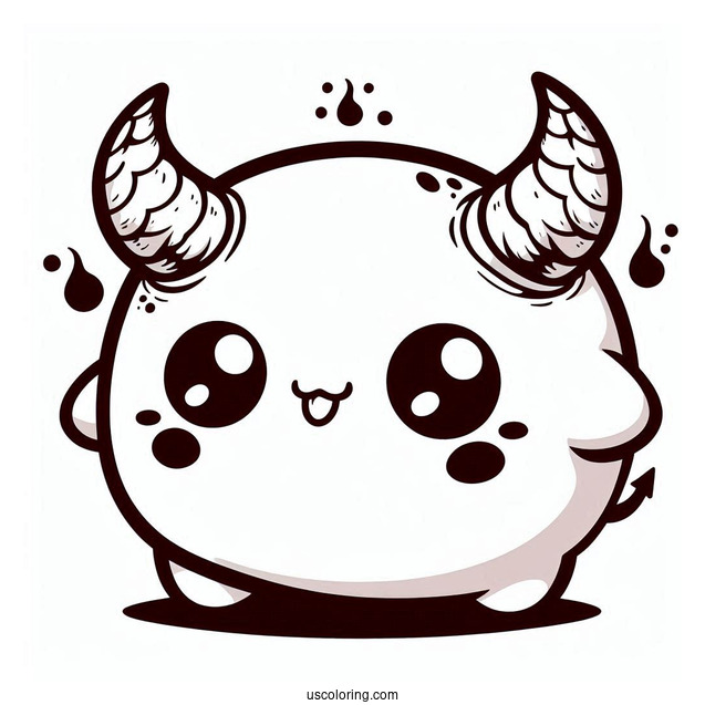 Dante The Demon Squishmallow