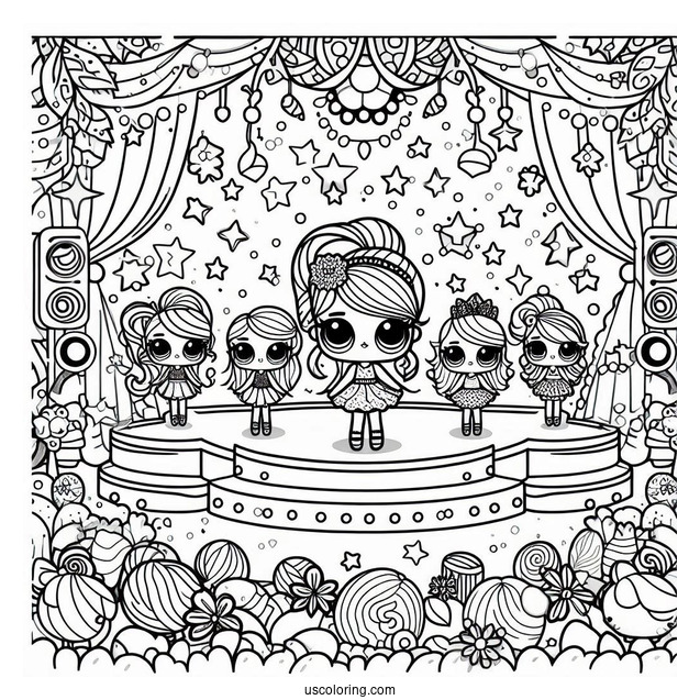 Center Stage From Dance Club