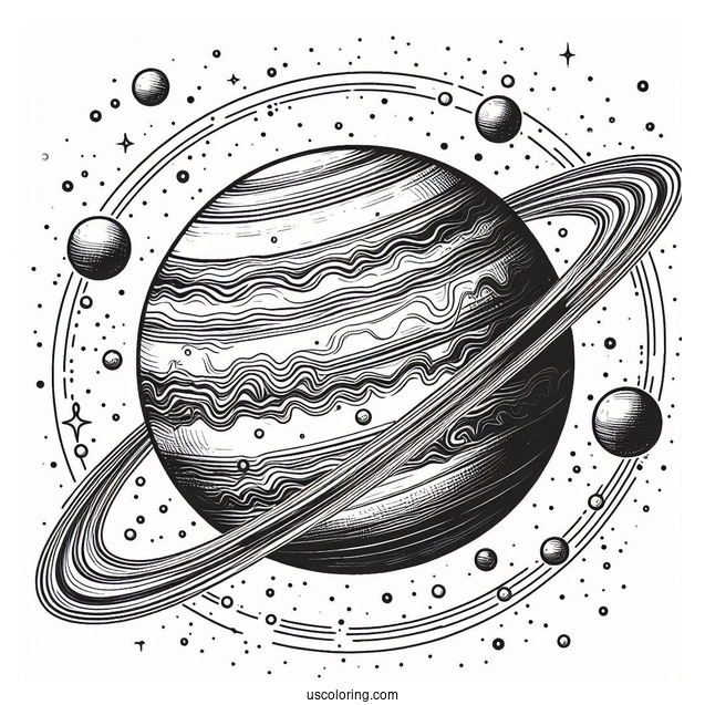 Detailed Planets In The Solar System