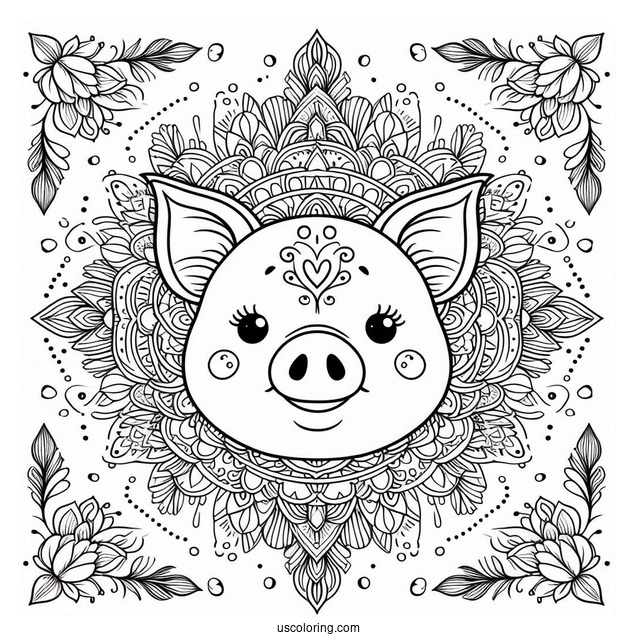 Pig Mandala