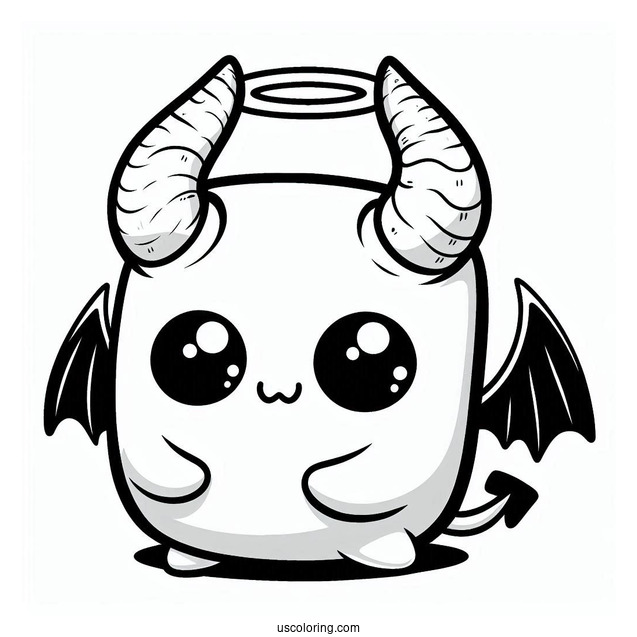Dante The Demon Squishmallow