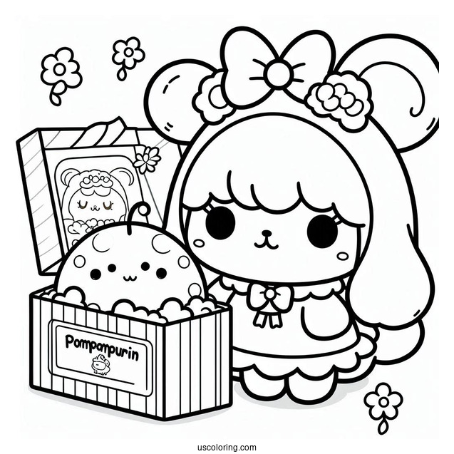 Pompompurin Doll In Box