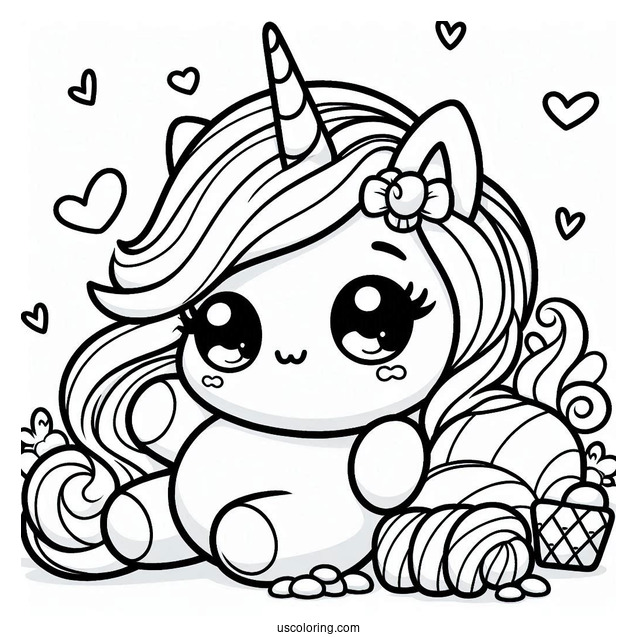 Lola The Unicorn Squishmallow