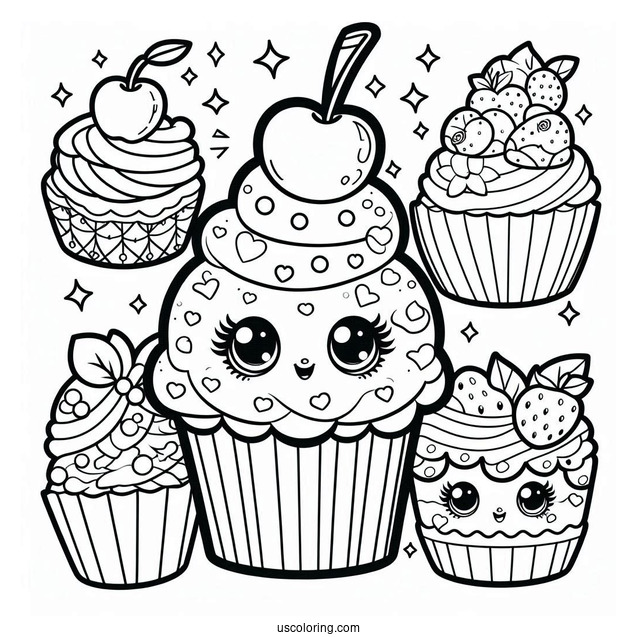 Twinkile Cupcake Shopkins