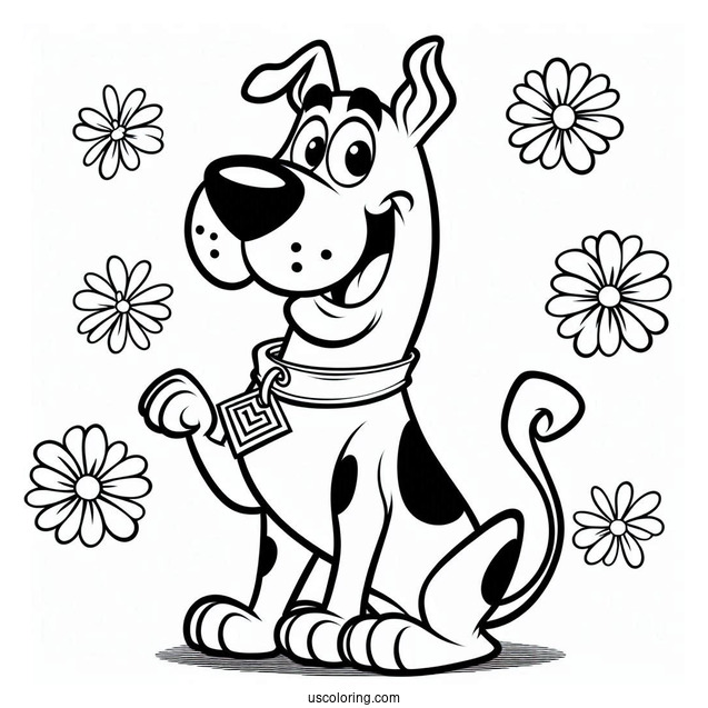 Scrappy-Doo Coloring Page For Kids