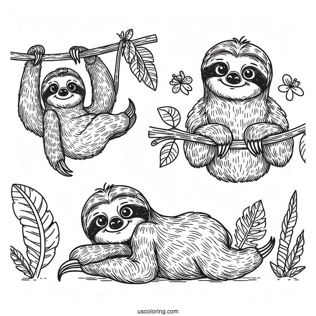 Sid The Sloth From Ice Age To Color