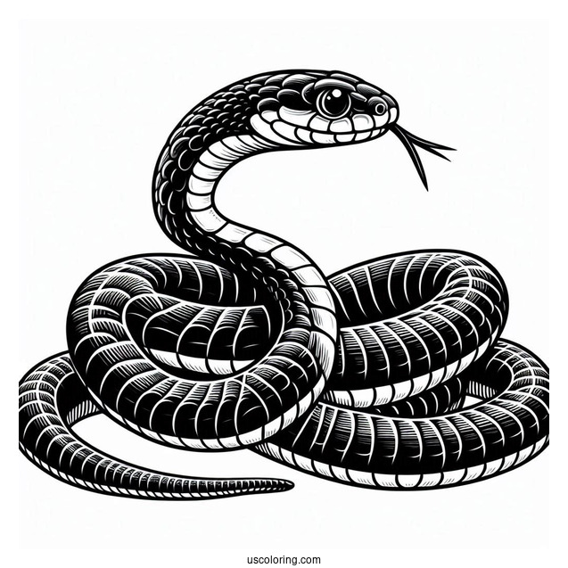 Australian Red Belly Black Snake