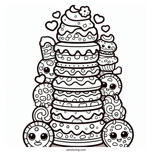 Stacks Cookies Shopkins