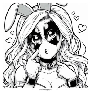 Deadpool Doing Naughty Pout Face