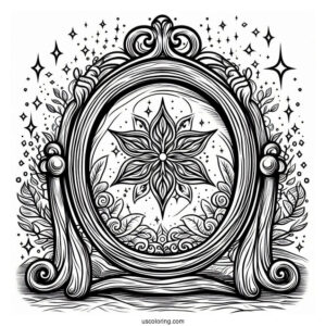 Magic Mirror From Shrek To Color