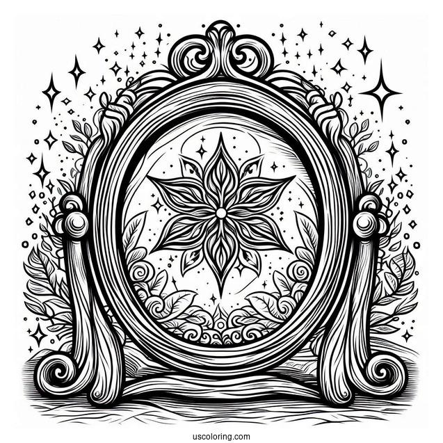 Magic Mirror From Shrek To Color