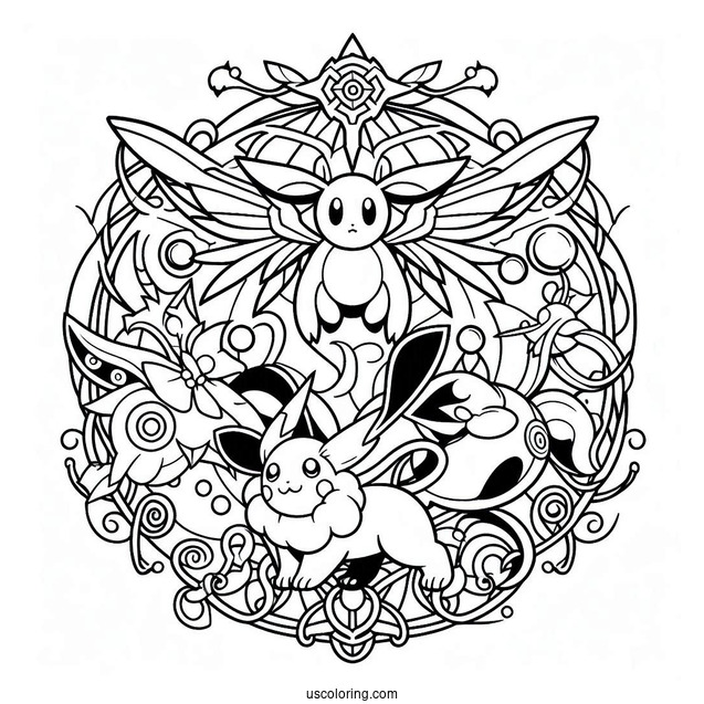 Esepon Pokemon Mandala