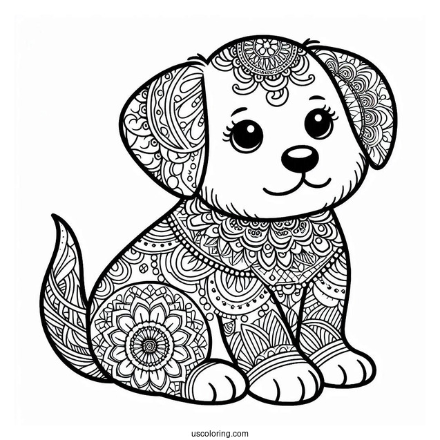 Puppy Mandala