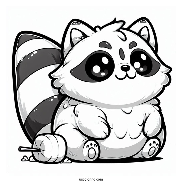 Rocky The Raccoon Squishmallow