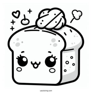 Kawaii Toaste Bread Shopkins for Kids