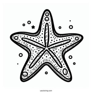 Peach Starfish Coloring Page From Finding Nemo