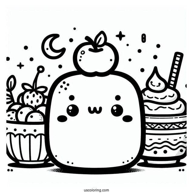 Sumikko Gurashi Coloring Page In The Classroom