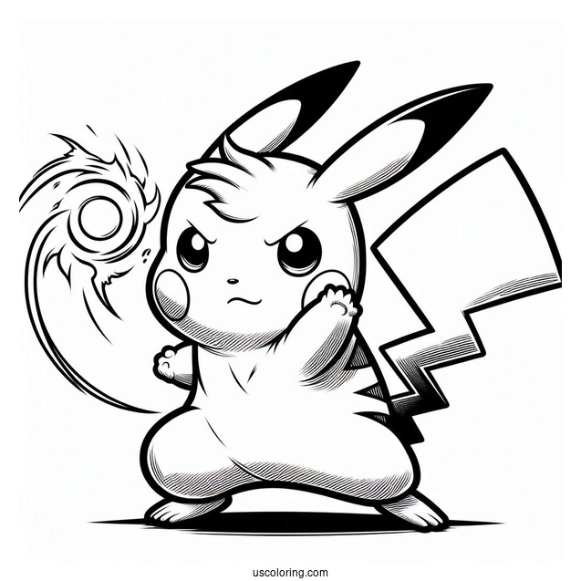 Pikachu Ready To Fight