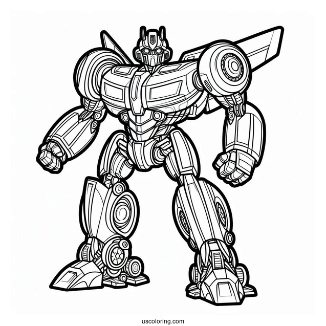 Bumblebee Transformer Robot To Color