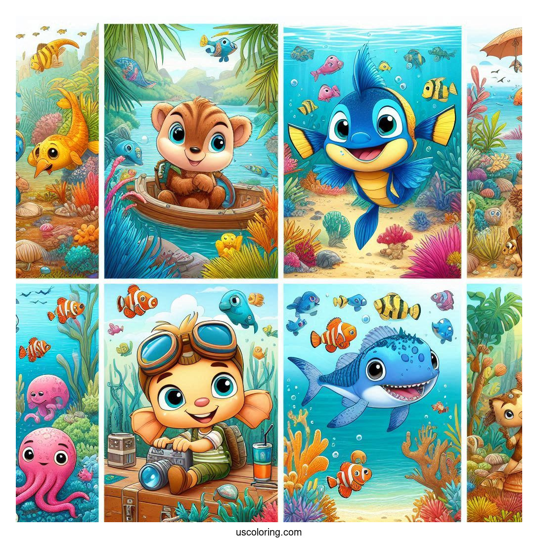 Octonauts Coloring Pages (Free PDF Printables)