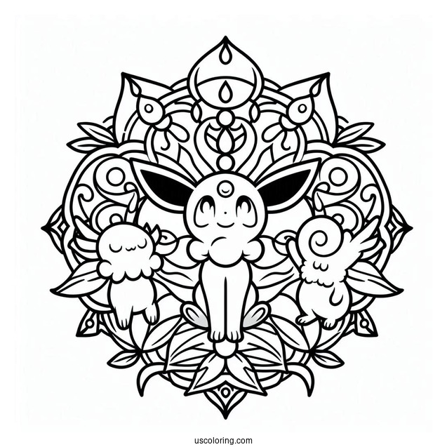 Esepon Pokemon Mandala