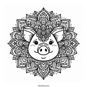 Pig Mandala