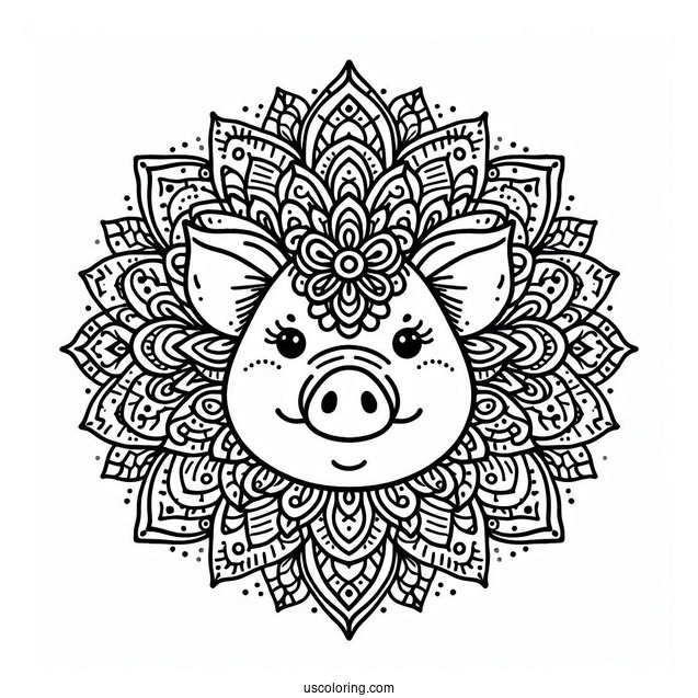 Pig Mandala
