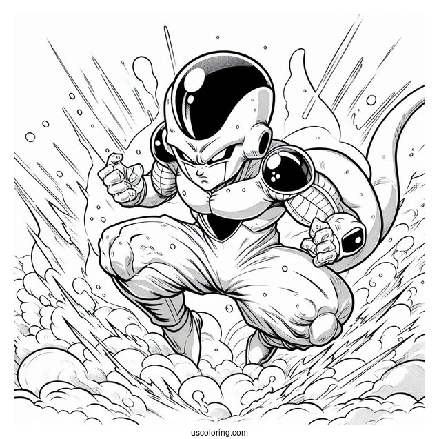 Frieza Coloring Sheet