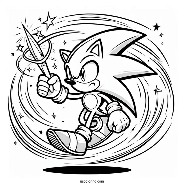 2D Super Sonic In Game