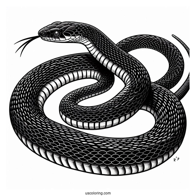 Australian Red Belly Black Snake