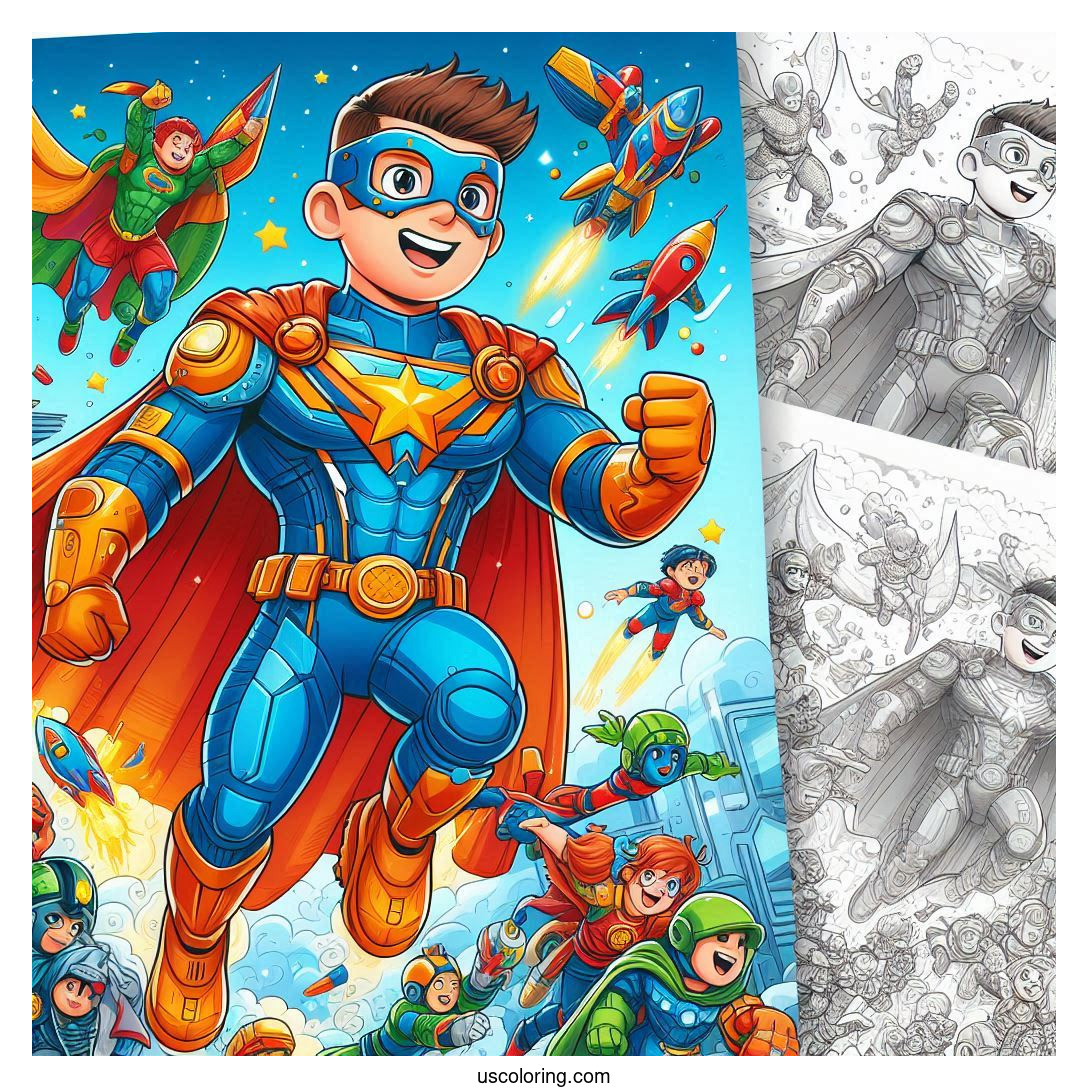 Deku Coloring Pages (Free PDF Printables)