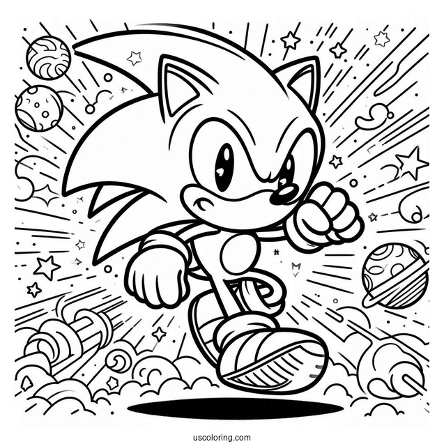 2D Super Sonic In Game