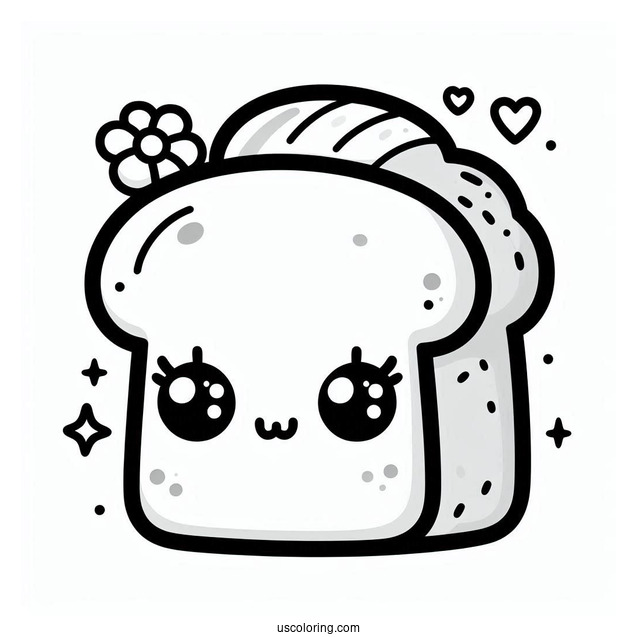 Kawaii Toaste Bread Shopkins for Kids