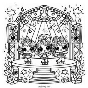 Center Stage From Dance Club