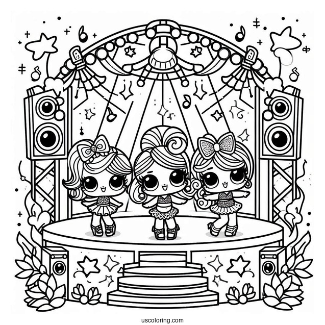 Center Stage From Dance Club