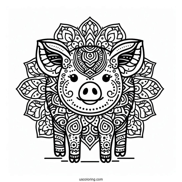 Pig Mandala